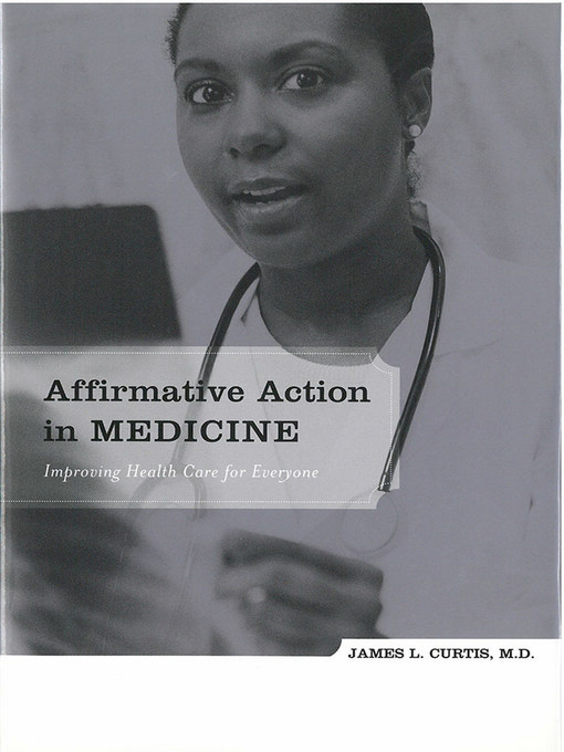 Title details for Affirmative Action in Medicine by James Curtis - Available